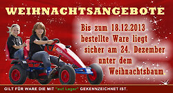 Jetzt noch Weihnachtsgeschenke bei www.gokart-profi.de kaufen!
